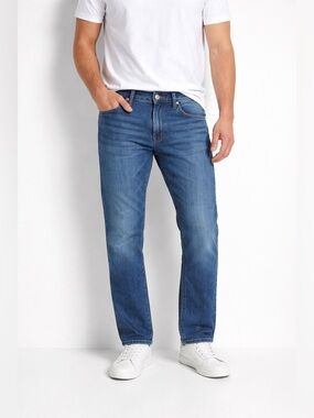 Polo Ralph Lauren Men's 32x32 Jeans Varick Slim Straight Medium Wash Dungarees